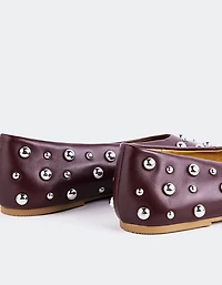 Struga Burgundy Leather
