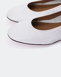 Taipo White Leather
