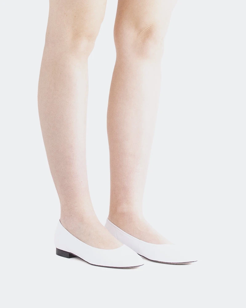 Taipo White Leather