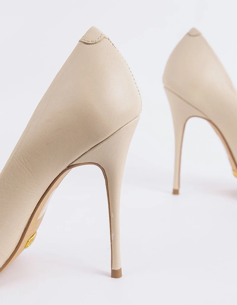 Teeva Off White Leather