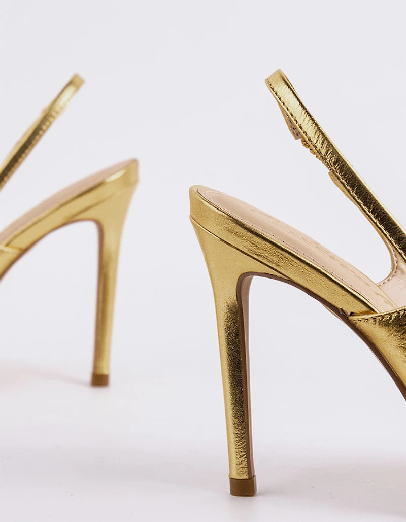 Twylla Gold Leather