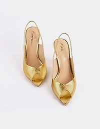 Twylla Gold Leather