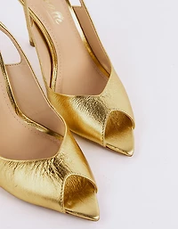 Twylla Gold Leather