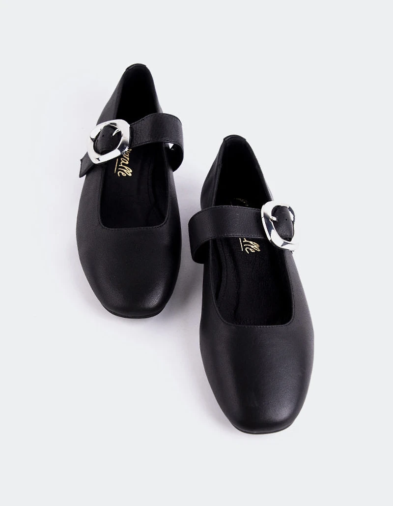 Vady Black Leather