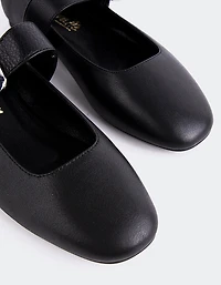 Vady Black Leather