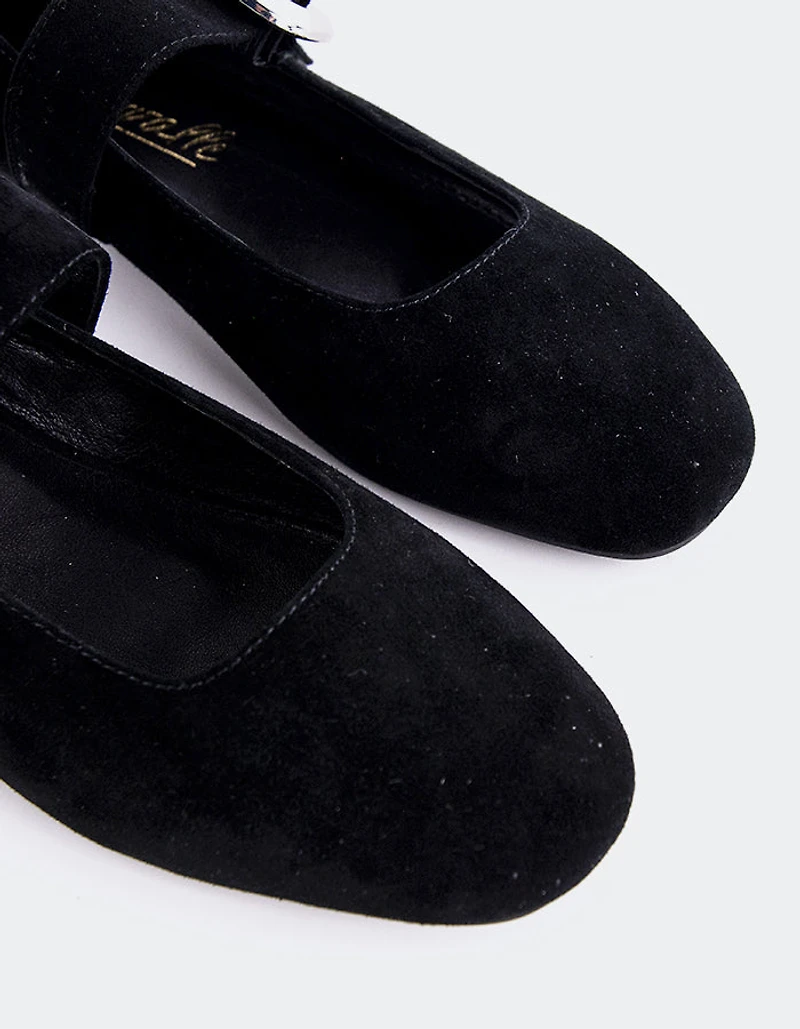 Vady Black Suede