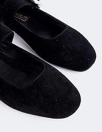 Vady Black Suede