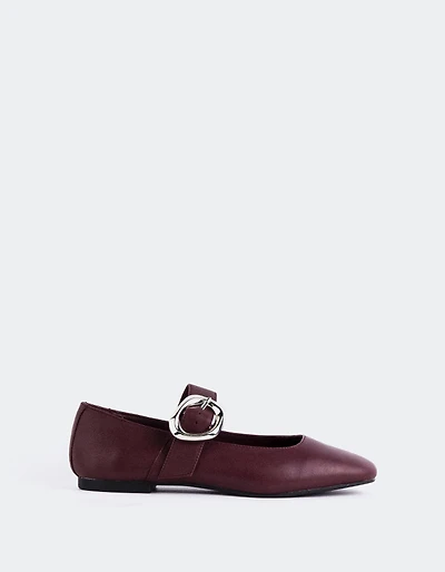 Vady Burgundy Leather