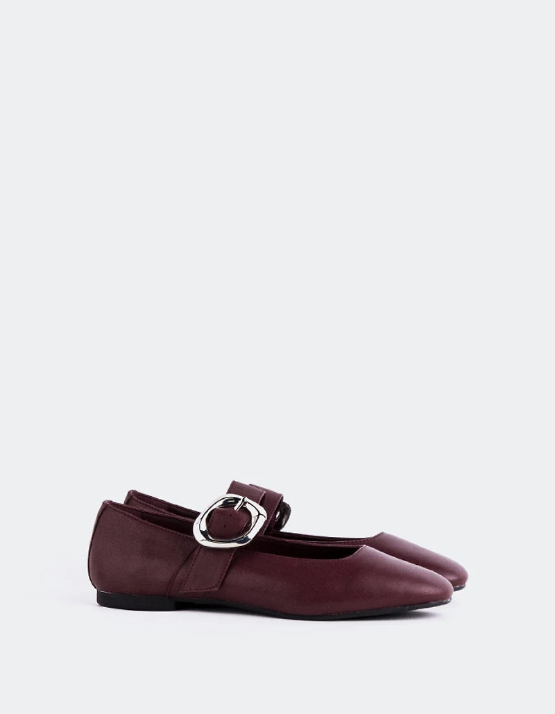 Vady Burgundy Leather
