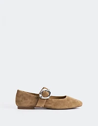 Vady Taupe Suede