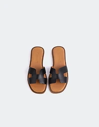 Valmy Black Leather