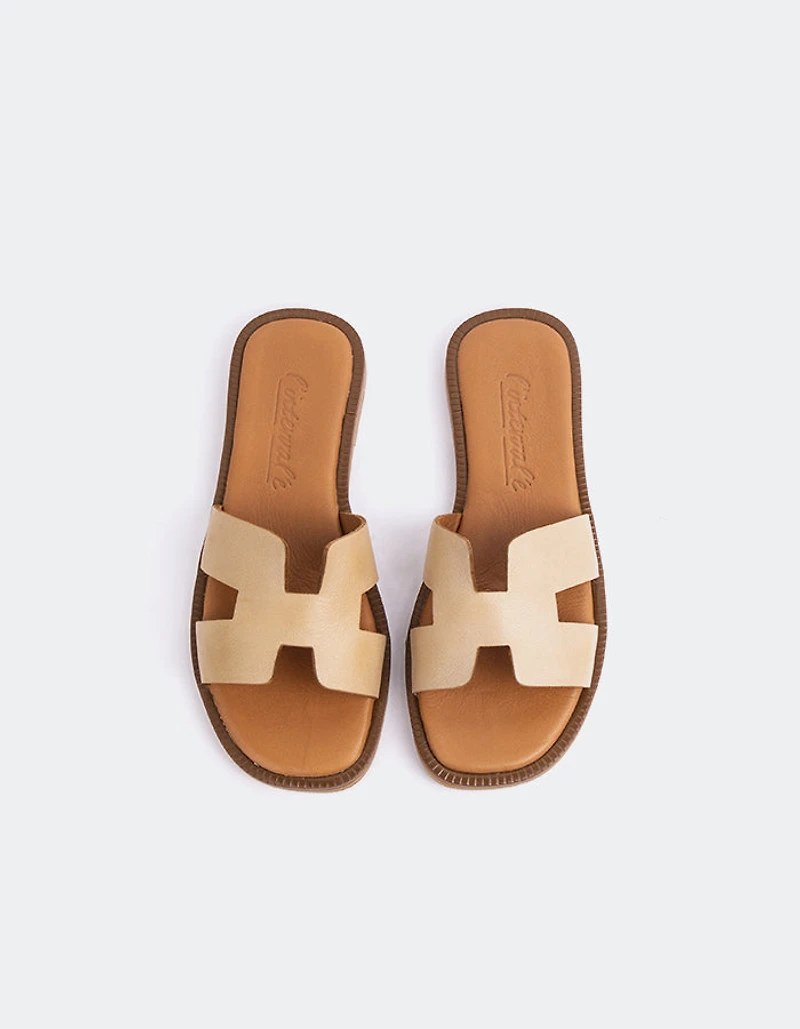 Valmy Camel Leather