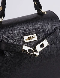 Vance Black Leather