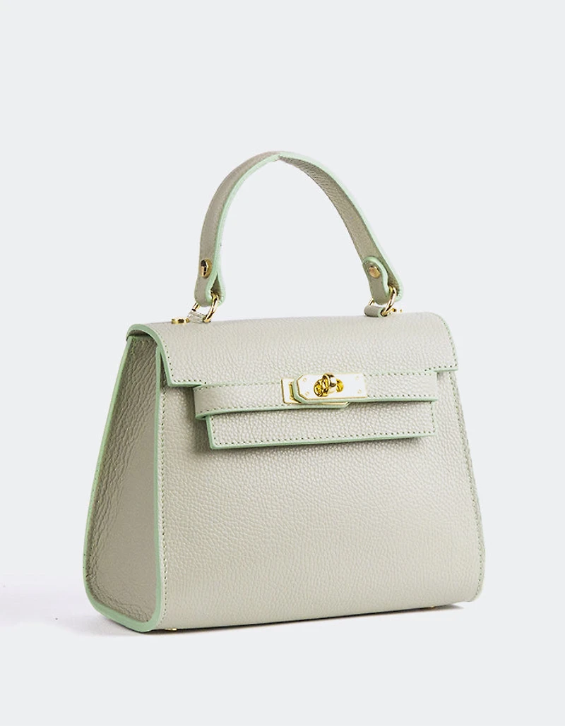 Vance Lt. Green Leather