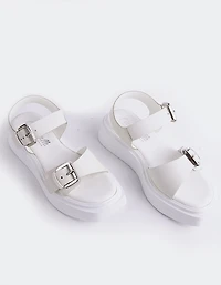 Varvara White Leather