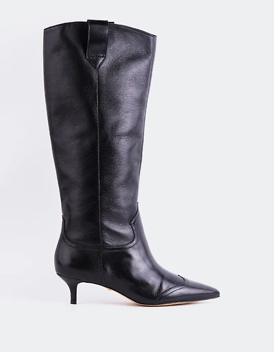 Veneza Black Leather