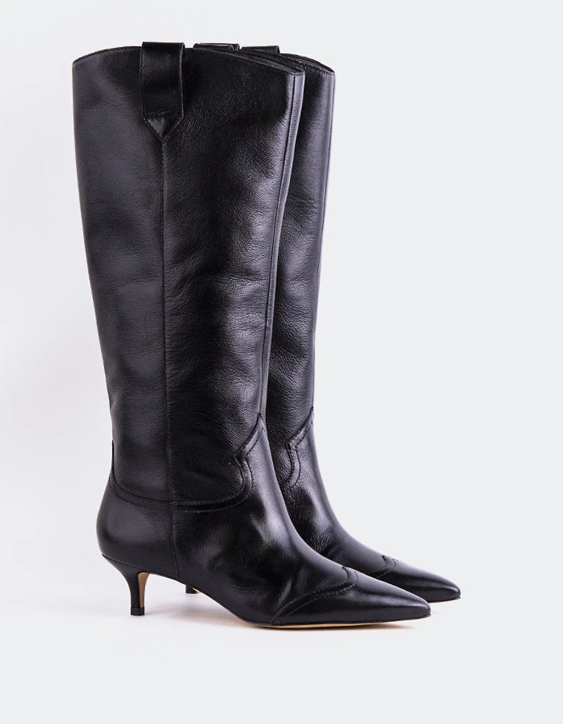 Veneza Black Leather