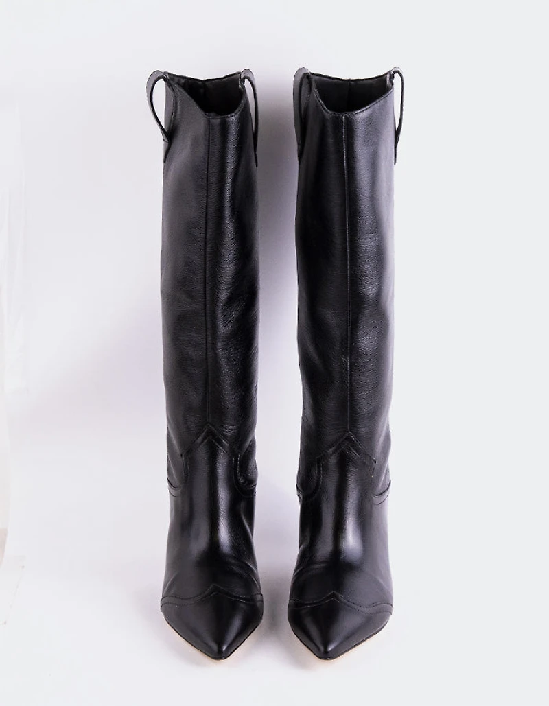 Veneza Black Leather