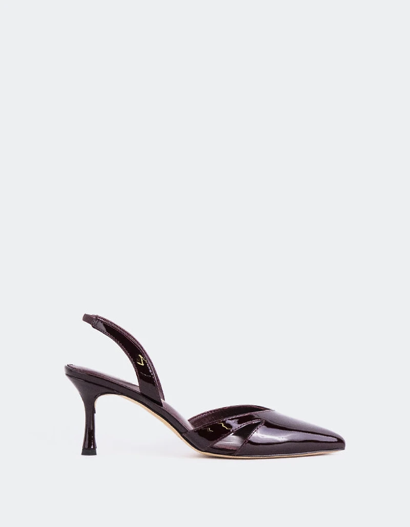 Vescia Burgundy Patent