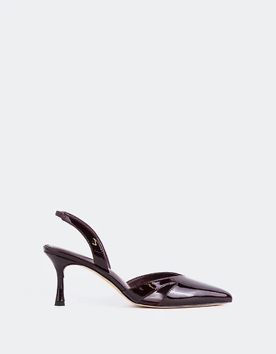 Vescia Burgundy Patent