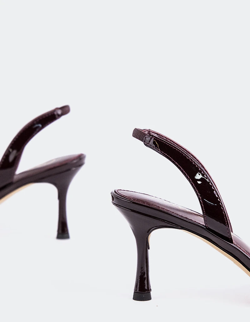 Vescia Burgundy Patent