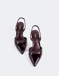 Vescia Burgundy Patent