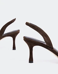 Vescia Brown Suede