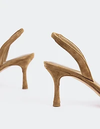 Vescia Taupe Suede