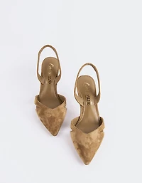 Vescia Taupe Suede