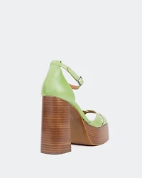 Vixen Green Leather