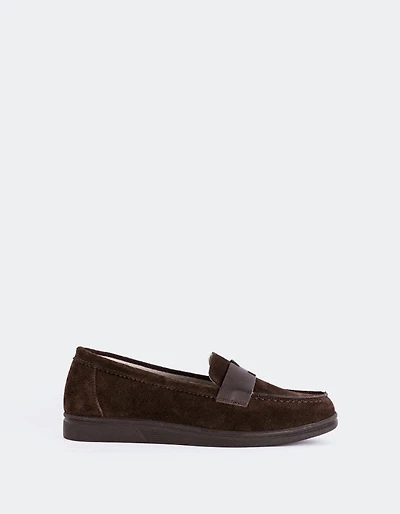 Yasmin Brown Suede