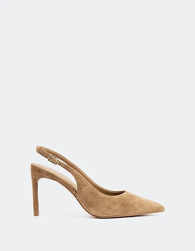 Zinnara Camel Suede