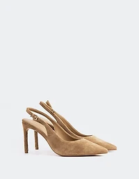 Zinnara Camel Suede