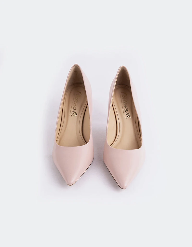 Zinnia Pink Leather