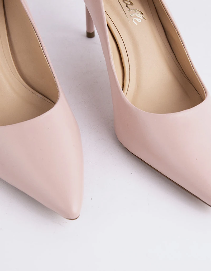 Zinnia Pink Leather