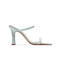 Amaretto Light Blue Leather