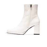 Malpas White Leather
