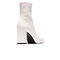 Malpas White Leather
