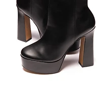 Ria Black Leather