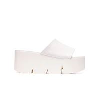 Jaya White Leather