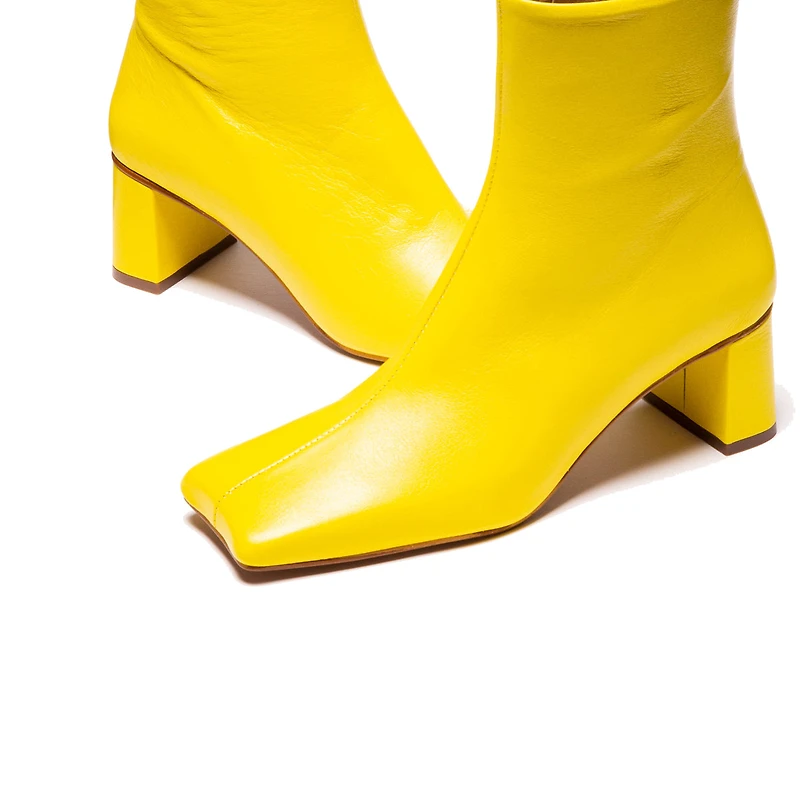 Sintra Lemon Leather