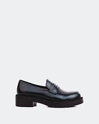 Barker Green Leather