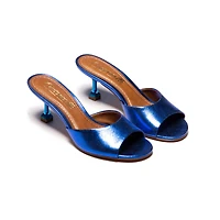 Jamila Crack Blue Leather