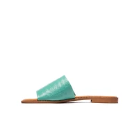 Rea Light Green Leather