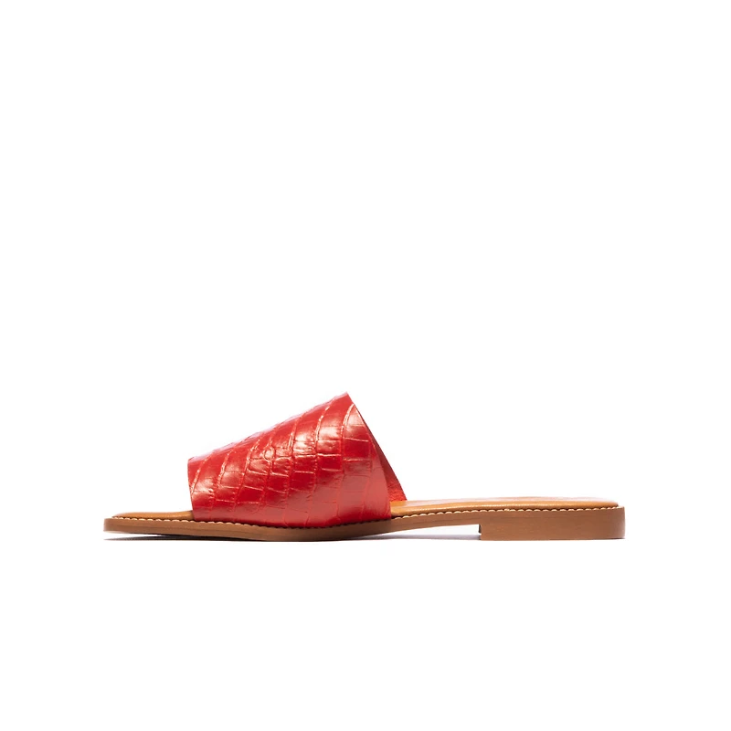 Rea Cherry Red Leather
