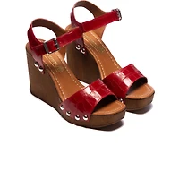 Glykeria Bordeaux Croco