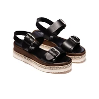 Amalfie Black Leather