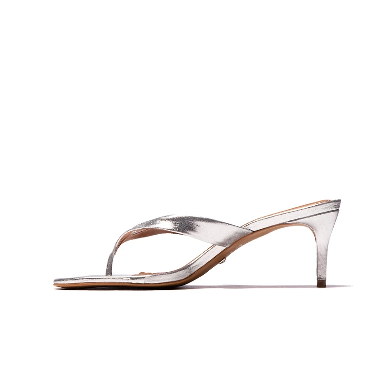 Jolene Crack Silver Leather
