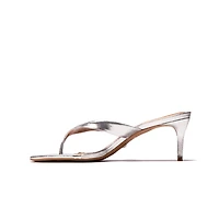 Jolene Crack Silver Leather