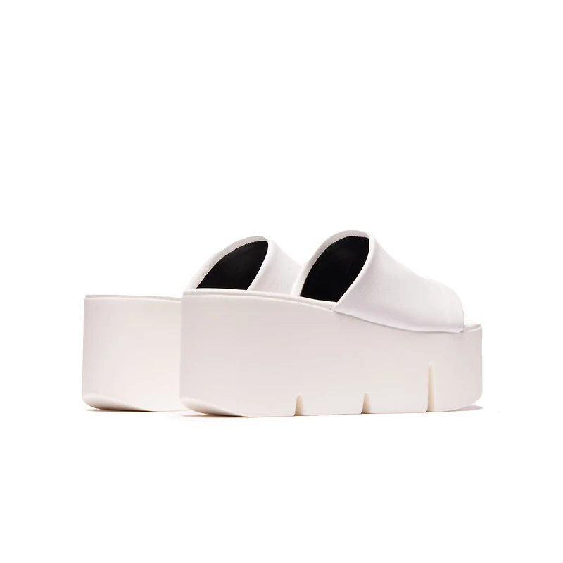 Jaya White Leather